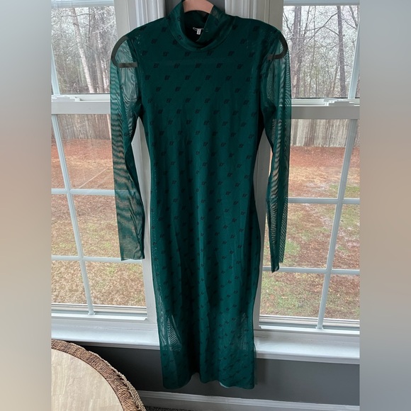 Baum und Pferdgarten Logo Mesh Midi Dress - Picture 4 of 7